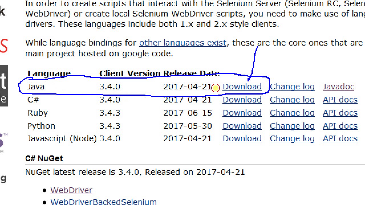 install selenium webdriver ubuntu
